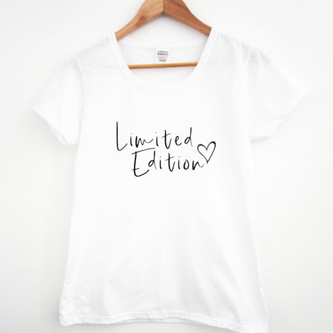 "Limited edition" t shirt