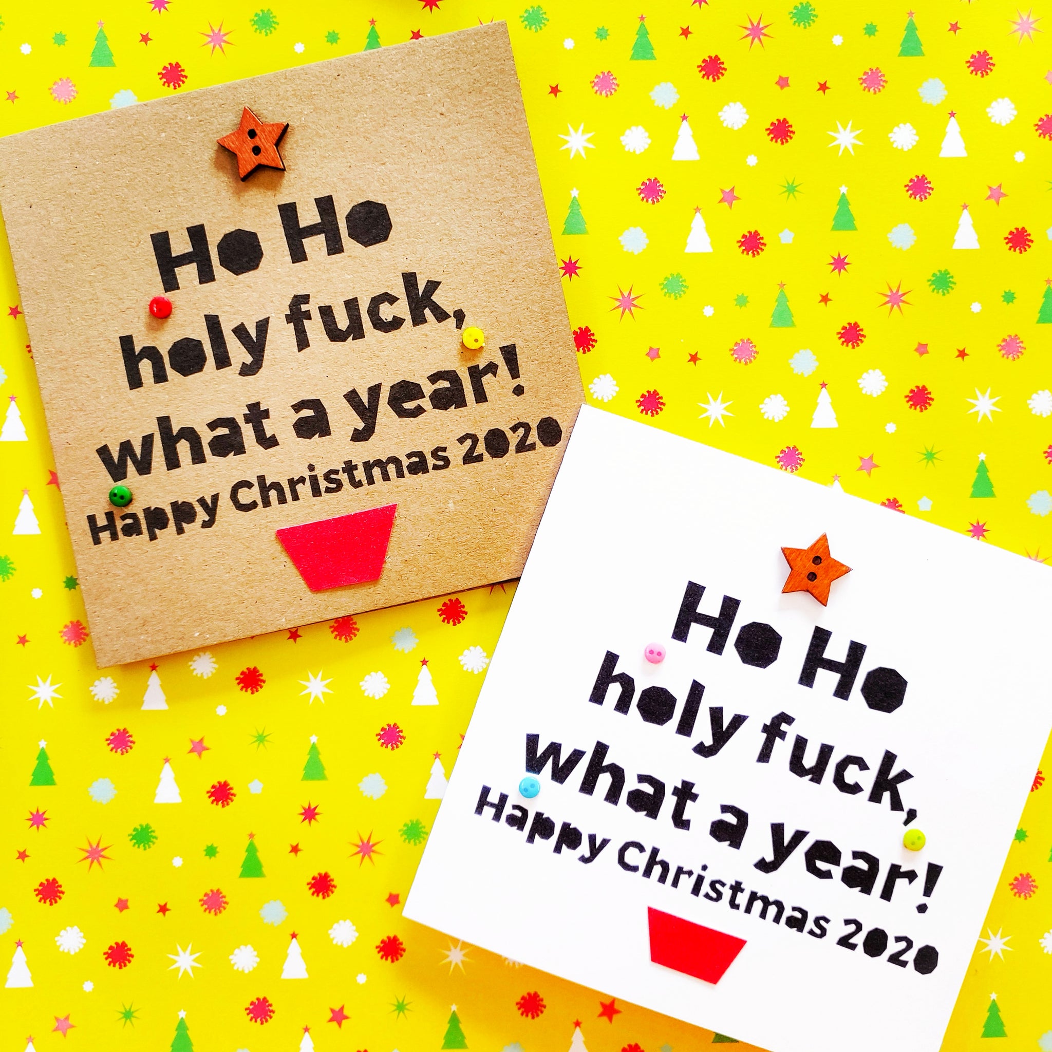 Holy Fuck Christmas 2020 Card