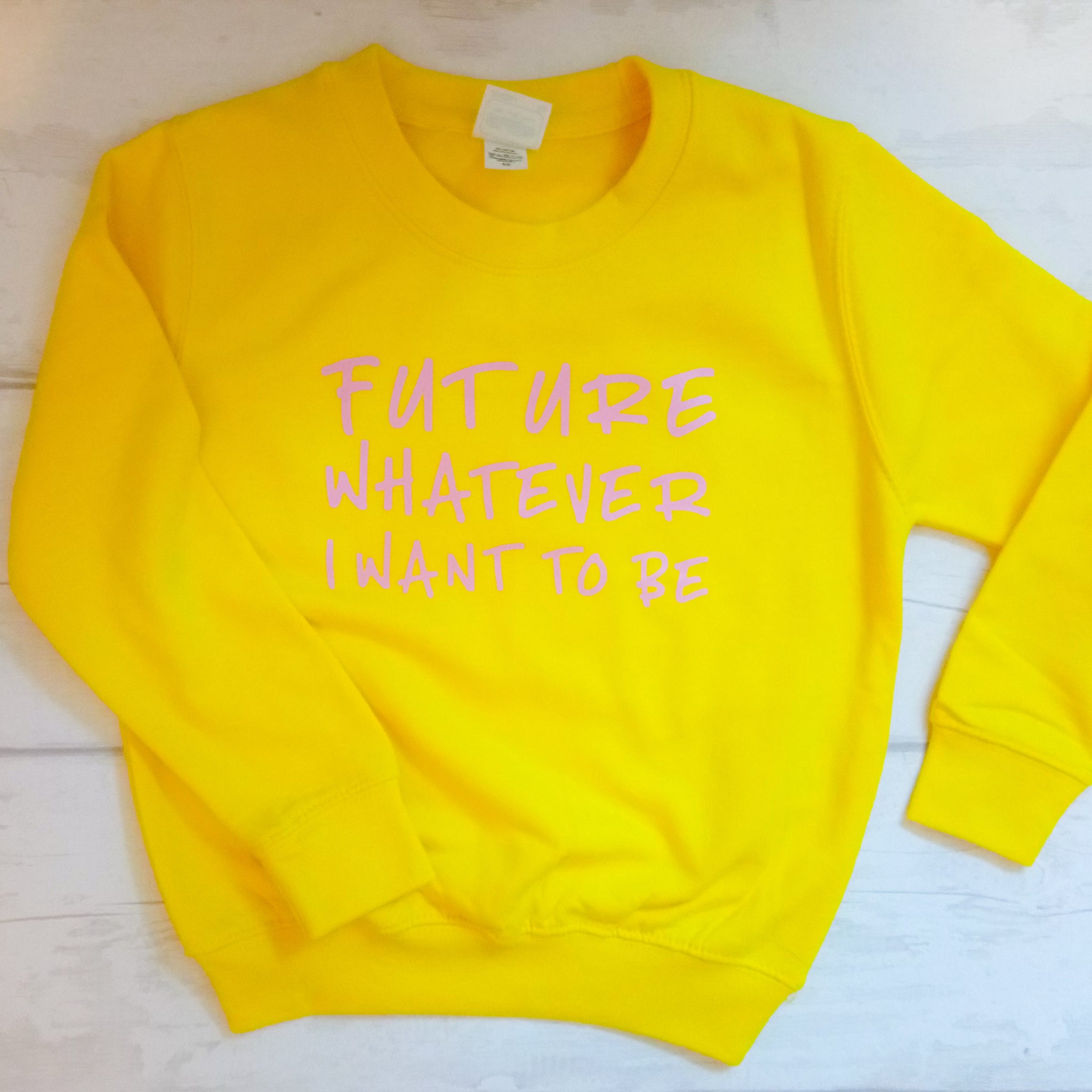 Mega cute "Future whatever I want to be" unisex kids childrens sweatshirt