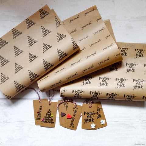 Christmas Gift Wrap Set