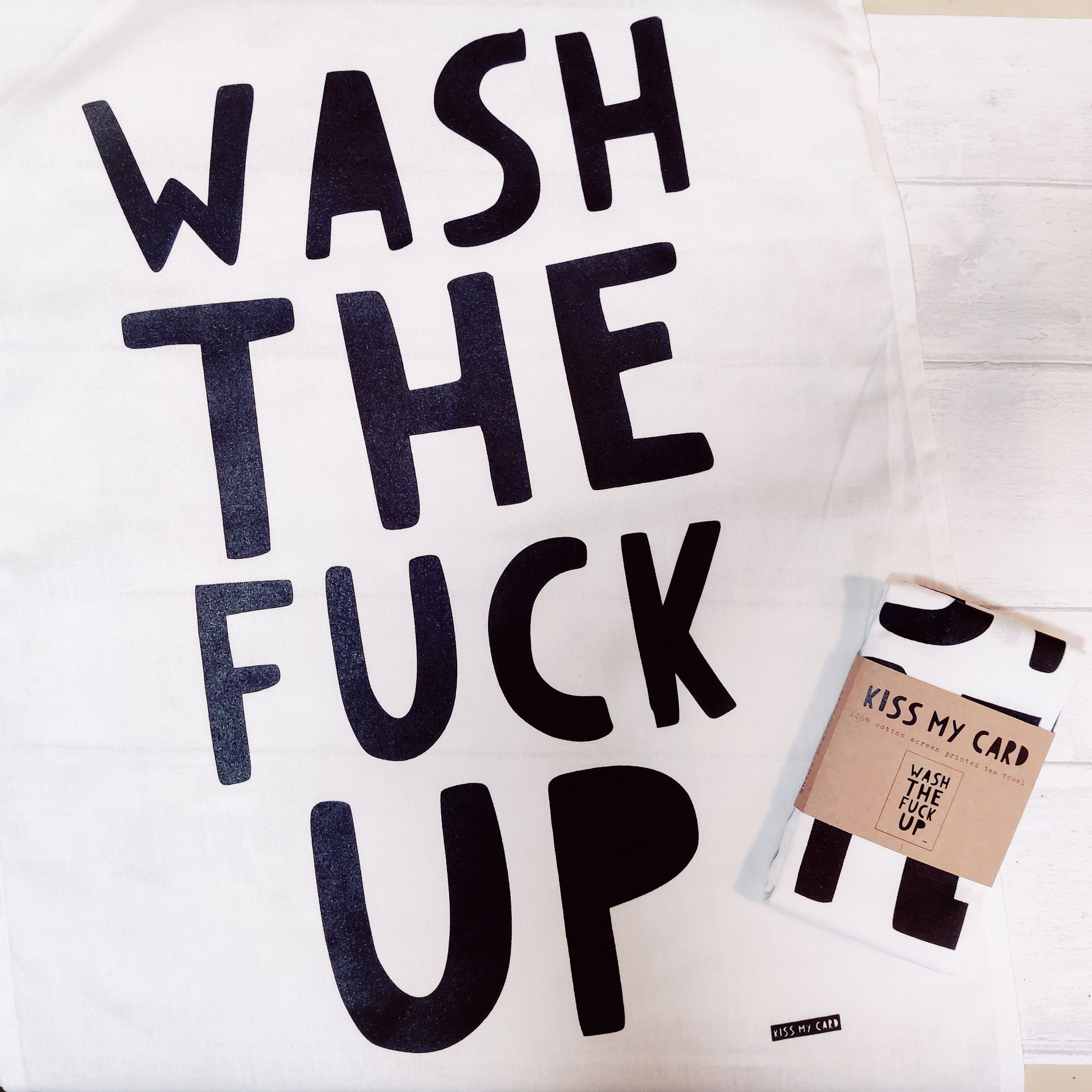 Wash The Fuck Up Tea Towel