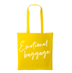 Emotional sales baggage tote